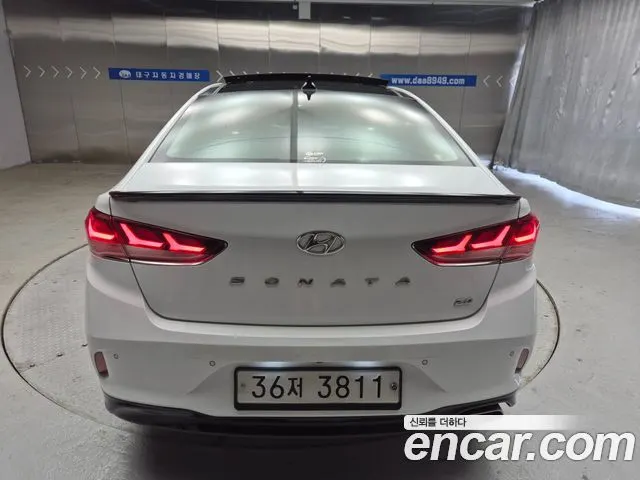 HYUNDAI SONATA 2019 — 157 494 км, белый-перламутр, Корея — под ключ — фото 5