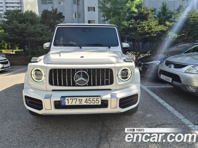MERCEDES-BENZ G-CLASS W463B 2021 — 22 000 км, белый, Корея — под ключ — фото 11
