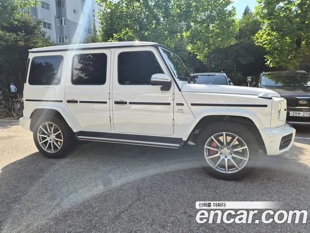MERCEDES-BENZ G-CLASS W463B 2021 — 22 000 км, белый, Корея — под ключ — фото 3