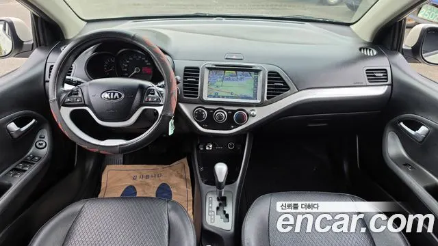 KIA MORNING 2015 — 124 983 км, белый-перламутр, Корея — под ключ — фото 7