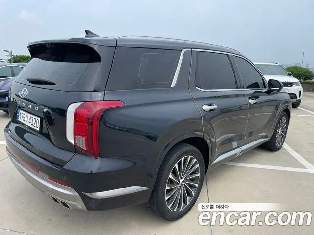 HYUNDAI PALISADE 2023 — 39 420 км, синий, Корея — под ключ — фото 5