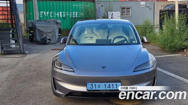 TESLA MODEL 3 2026 — 55 км, серебристый, Корея — под ключ — фото 3