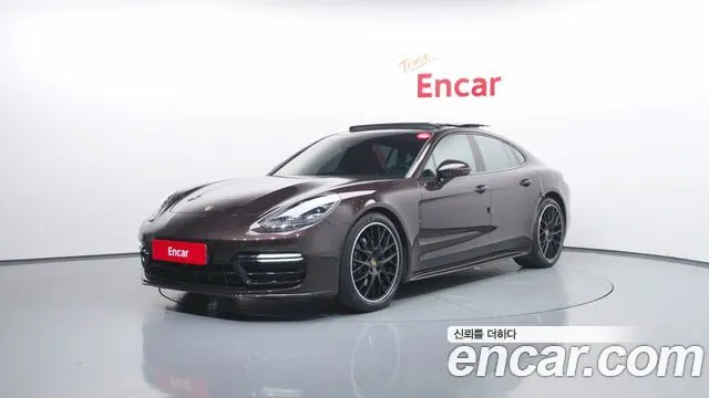 PORSCHE PANAMERA 2019 — 66 245 км, коричневый, Корея — под ключ — фото 1