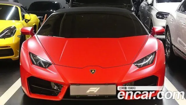 LAMBORGHINI HURACAN 2018 — 25 000 км, красный, Корея — под ключ — фото 3