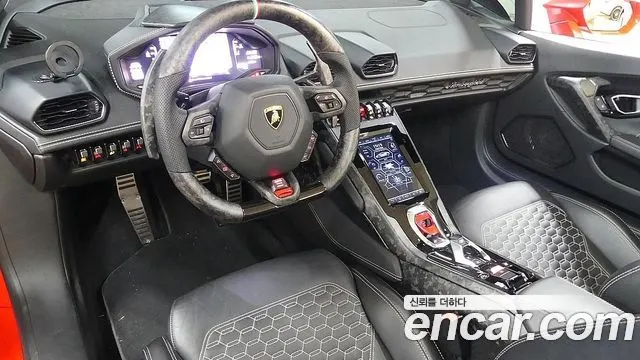 LAMBORGHINI HURACAN 2018 — 25 000 км, красный, Корея — под ключ — фото 7