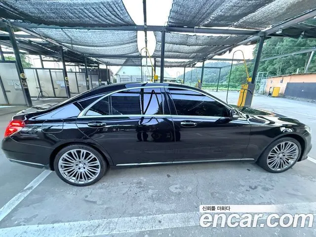 MERCEDES-BENZ S-CLASS W222 2016 — 228 000 км, чёрный, Корея — под ключ — фото 4