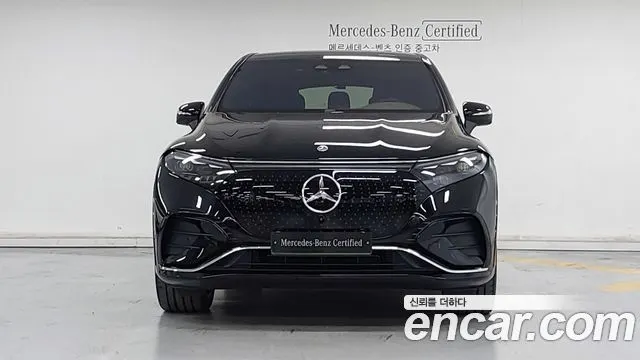 MERCEDES-BENZ EQS SUV X296 2025 — 6 597 км, чёрный, Корея — под ключ — фото 3