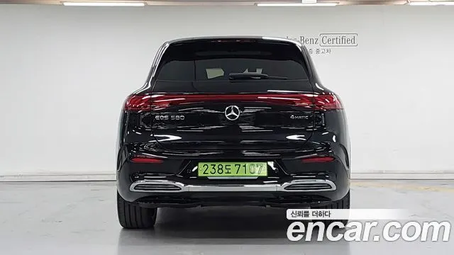 MERCEDES-BENZ EQS SUV X296 2025 — 6 597 км, чёрный, Корея — под ключ — фото 4