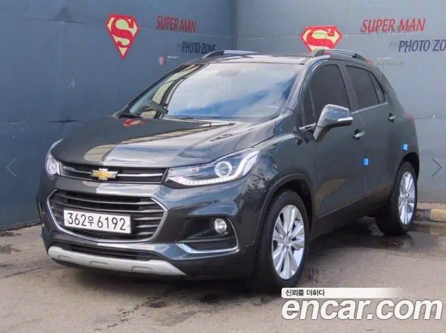 CHEVROLET TRAX 2018 — 140 756 км, серый, Корея — под ключ — фото 1