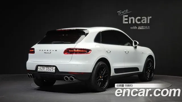 PORSCHE MACAN 2017 — 108 039 км, белый, Корея — под ключ — фото 2