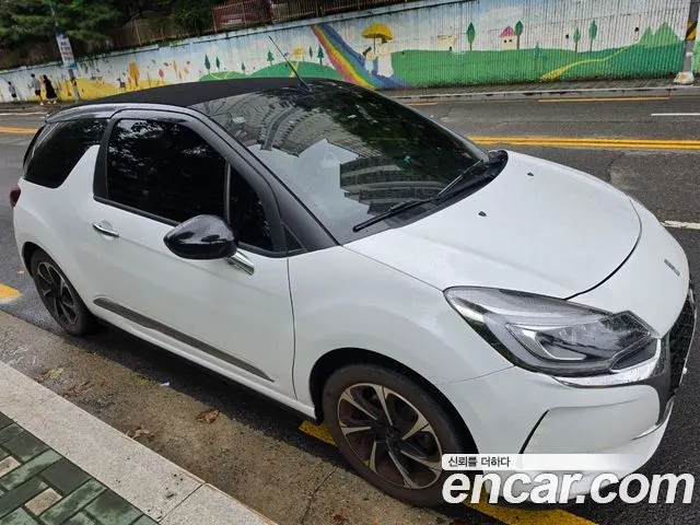 CITROEN DS3 CABRIO 2018 — 70 000 км, белый, Корея — под ключ — фото 4