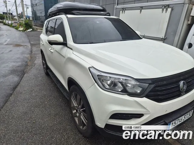 KGM G4 REXTON 2018 — 176 000 км, белый, Корея — под ключ — фото 4