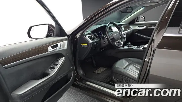 GENESIS G80 2018 — 175 997 км, коричневый, Корея — под ключ — фото 10