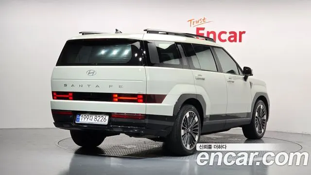 HYUNDAI SANTA FE 2024 — 32 677 км, белый-перламутр, Корея — под ключ — фото 2