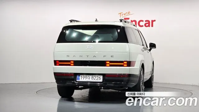 HYUNDAI SANTA FE 2024 — 32 677 км, белый-перламутр, Корея — под ключ — фото 4