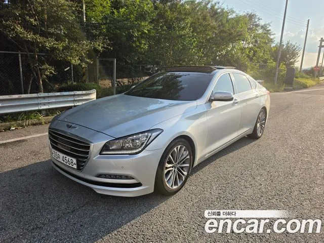 HYUNDAI GENESIS DH 2015 — 194 757 км, серебристый, Корея — под ключ — фото 11