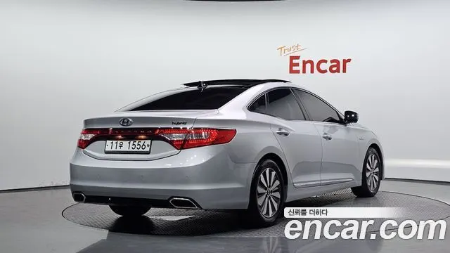 HYUNDAI GRANDEUR HYBRID 2016 — 156 973 км, серебристый, Корея — под ключ — фото 2