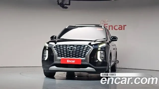 HYUNDAI PALISADE 2019 — 157 750 км, чёрный, Корея — под ключ — фото 3