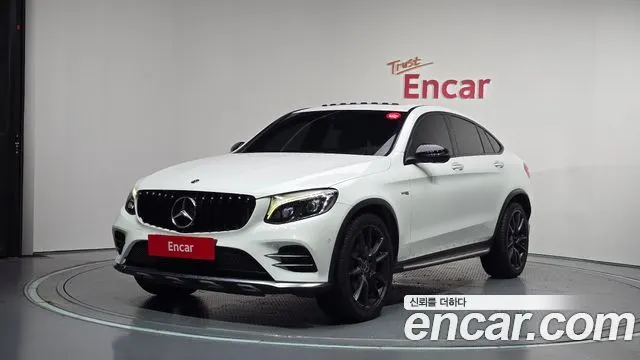 MERCEDES-BENZ GLC-CLASS X253 2018 — 98 434 км, белый, Корея — под ключ — фото 1