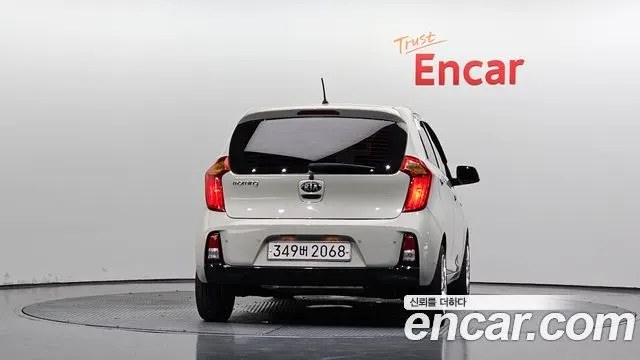 KIA MORNING 2016 — 105 361 км, белый-перламутр, Корея — под ключ — фото 4