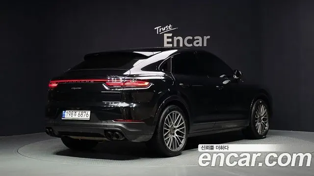 PORSCHE CAYENNE 2023 — 47 984 км, чёрный, Корея — под ключ — фото 2