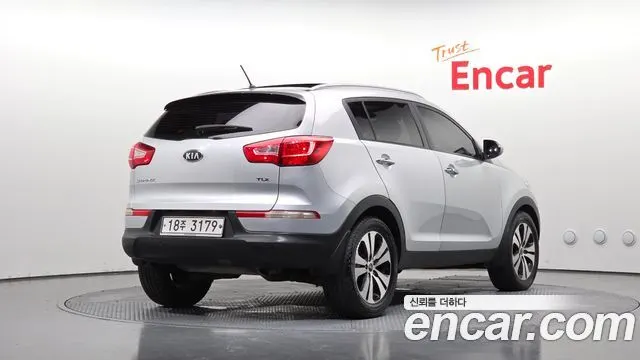 KIA SPORTAGE R 2012 — 107 093 км, серебристый, Корея — под ключ — фото 2