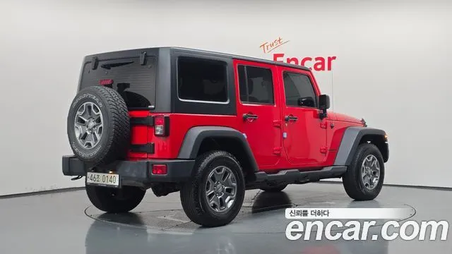 JEEP WRANGLER 2016 — 118 360 км, красный, Корея — под ключ — фото 2