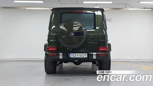MERCEDES-BENZ G-CLASS W463B 2023 — 51 510 км, салатовый, Корея — под ключ — фото 4