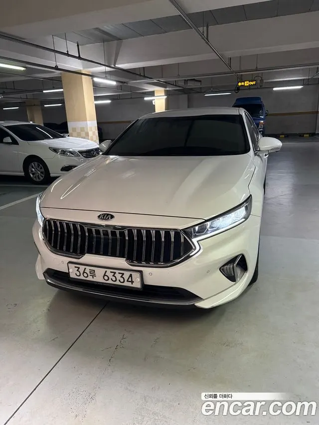 KIA K7 PREMIER 2020 — 120 000 км, белый, Корея — под ключ — фото 1