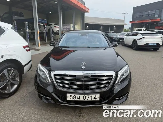 MERCEDES-BENZ S-CLASS W222 2016 — 82 237 км, чёрный, Корея — под ключ — фото 1