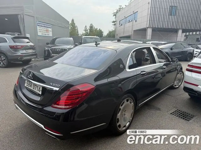 MERCEDES-BENZ S-CLASS W222 2016 — 82 237 км, чёрный, Корея — под ключ — фото 4