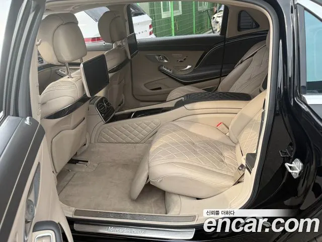 MERCEDES-BENZ S-CLASS W222 2016 — 82 237 км, чёрный, Корея — под ключ — фото 6