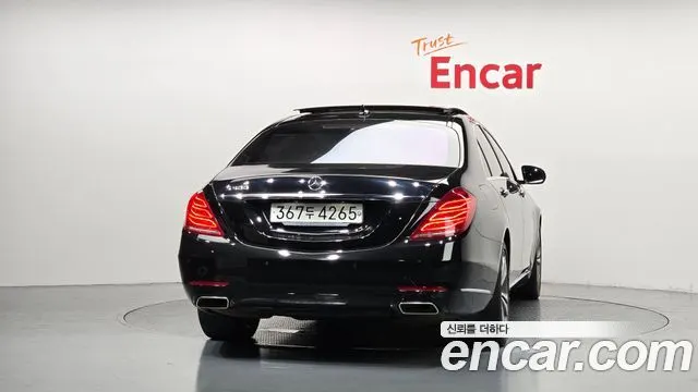 MERCEDES-BENZ S-CLASS W222 2015 — 178 779 км, чёрный, Корея — под ключ — фото 4