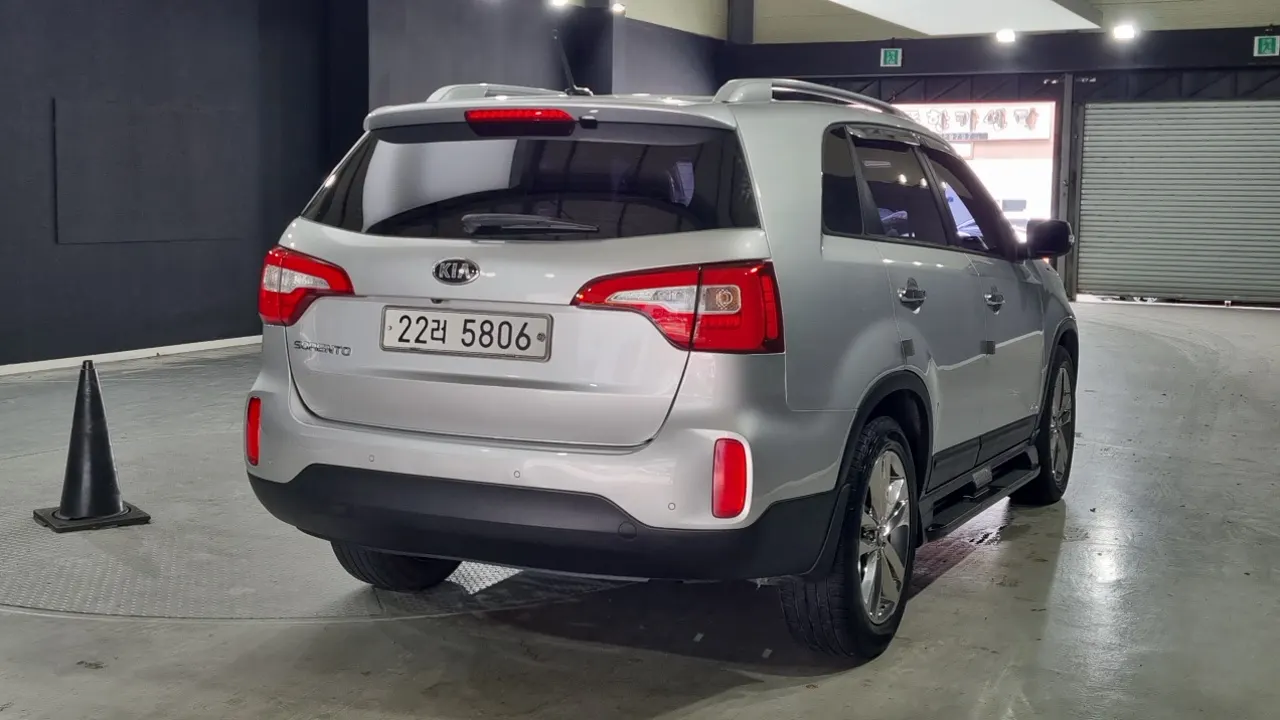 KIA SORENTO R 2014 — 115 384 км, серебристый, Корея — под ключ — фото 2