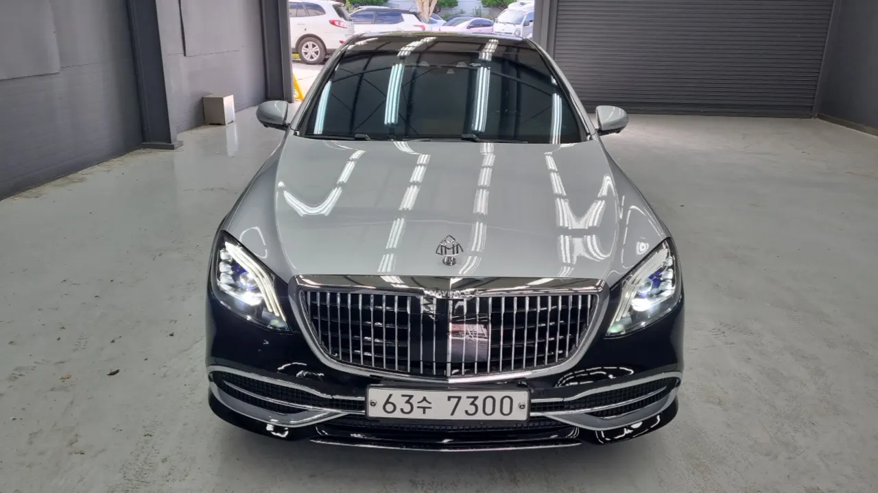 MERCEDES-BENZ S-CLASS W222 2015 — 194 645 км, серебристый, Корея — под ключ — фото 3