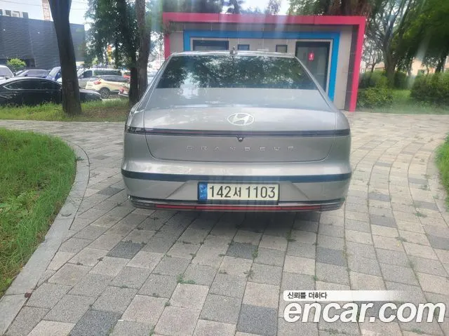 HYUNDAI GRANDEUR HYBRID 2023 — 63 535 км, серебристый, Корея — под ключ — фото 4