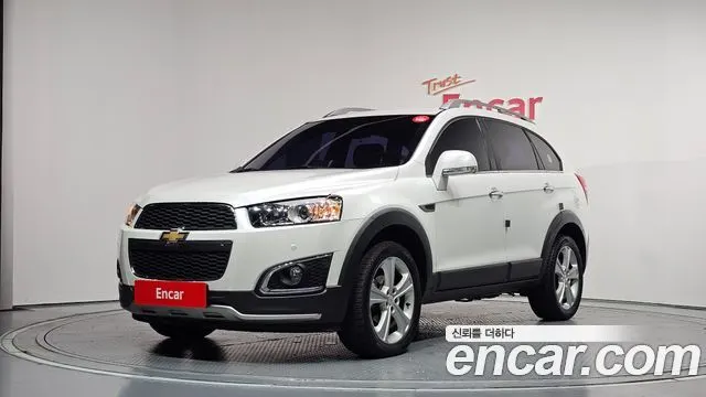 CHEVROLET CAPTIVA 2015 — 124 746 км, белый, Корея — под ключ — фото 1