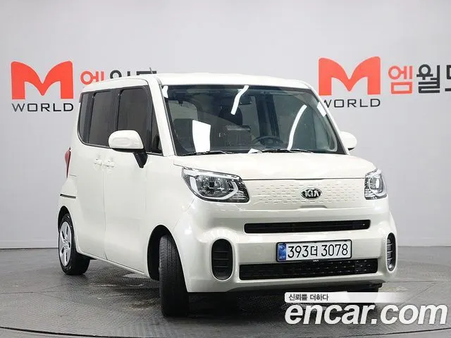 KIA RAY 2021 — 82 165 км, белый-перламутр, Корея — под ключ — фото 2