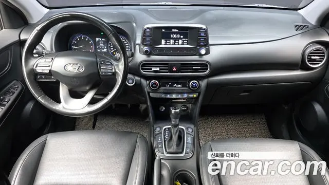 HYUNDAI KONA 2018 — 137 050 км, чёрный, Корея — под ключ — фото 7