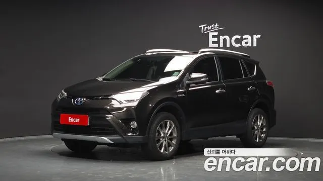 TOYOTA RAV4 2016 — 216 802 км, коричневый, Корея — под ключ — фото 1