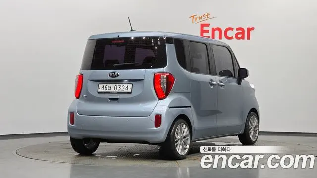 KIA RAY 2016 — 113 880 км, светло-серебристый, Корея — под ключ — фото 2