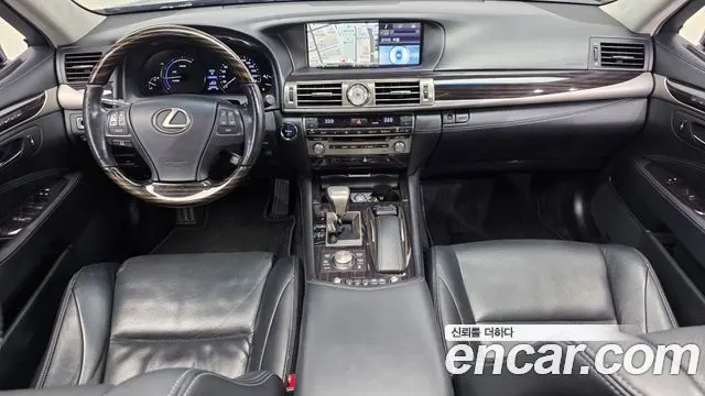 LEXUS LS600HL 2016 — 153 235 км, чёрный, Корея — под ключ — фото 7