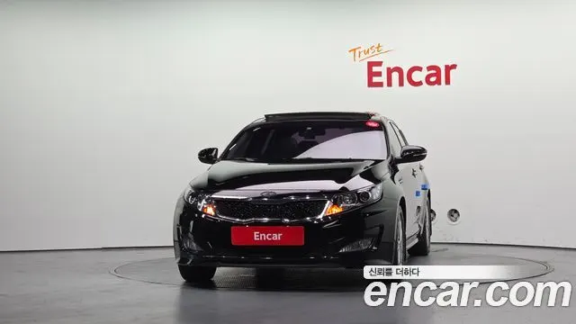 KIA K5 2013 — 157 725 км, чёрный, Корея — под ключ — фото 3