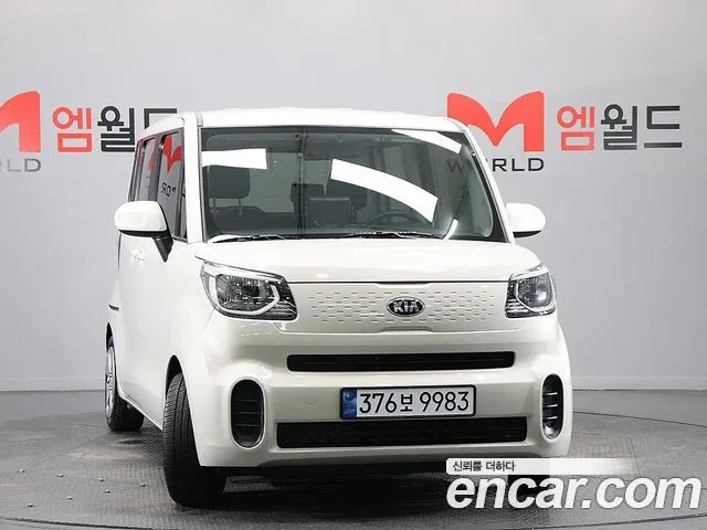 KIA RAY 2021 — 83 660 км, белый-перламутр, Корея — под ключ — фото 2