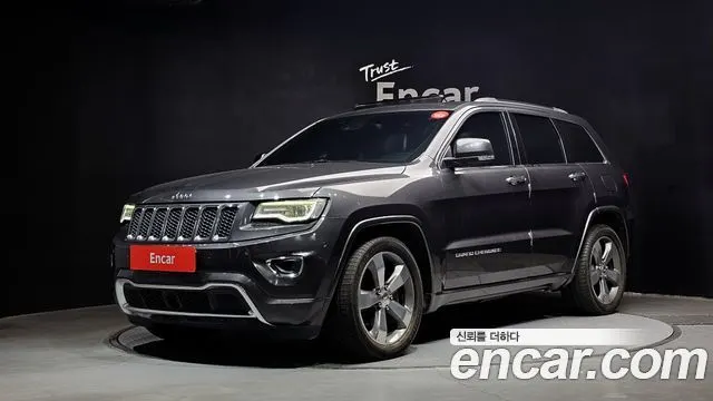 JEEP GRAND CHEROKEE 2015 — 97 728 км, серый, Корея — под ключ — фото 1