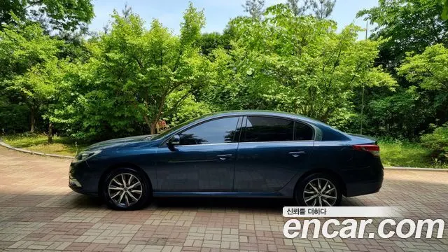 RENAULT KOREA SM5 NOVA 2015 — 118 000 км, синий, Корея — под ключ — фото 2