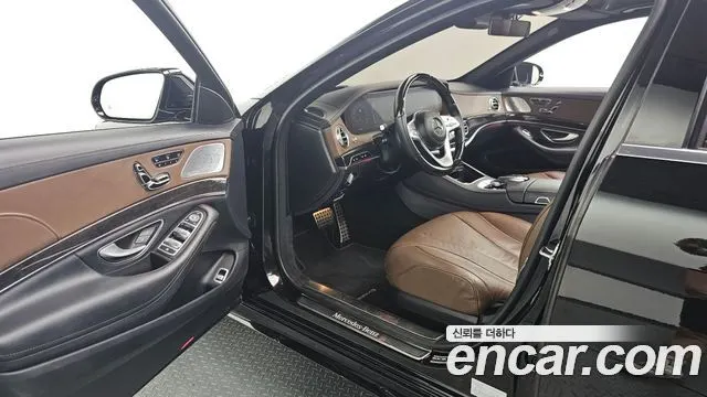MERCEDES-BENZ S-CLASS W222 2019 — 203 069 км, чёрный, Корея — под ключ — фото 10