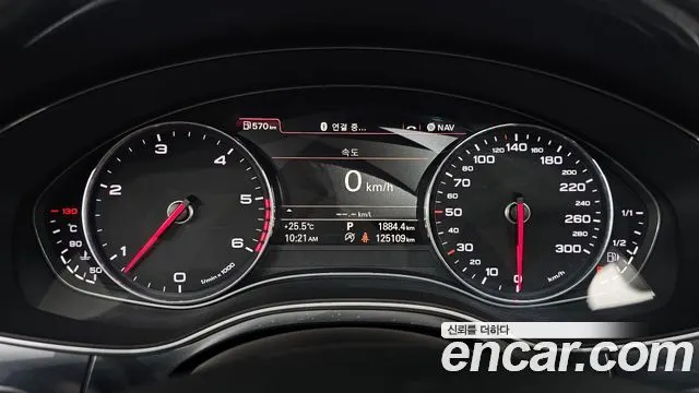 AUDI A6 2012 — 125 109 км, серебристо-серый, Корея — под ключ — фото 8