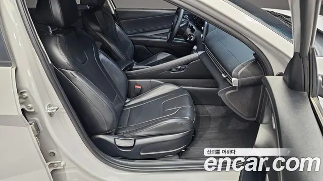 HYUNDAI AVANTE HYBRID 2023 — 78 010 км, серебристо-серый, Корея — под ключ — фото 12
