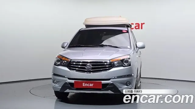 KGM KORANDO TURISMO 2016 — 158 349 км, серебристо-серый, Корея — под ключ — фото 3